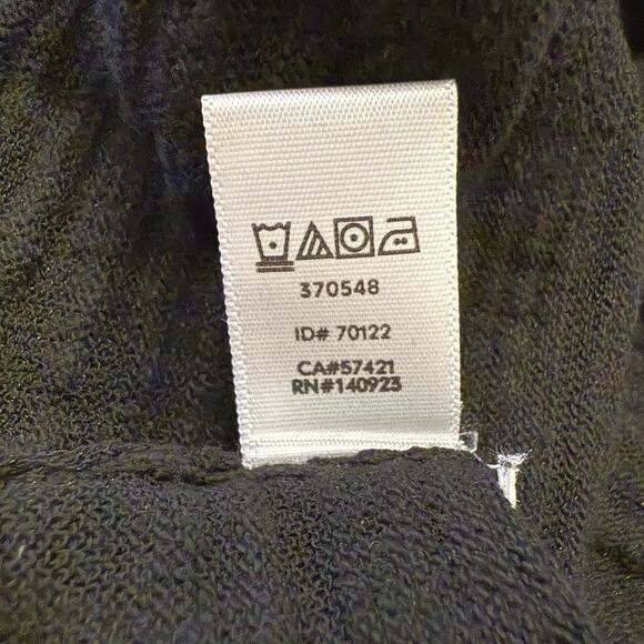 Ann Taylor Loft Cotton Blend Hi-Low Top Black S Casual Breathable 88-09 - Picture 12 of 12